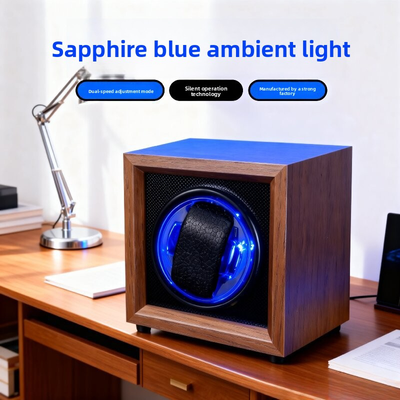 Watch Winder Single - Kotak Penyimpanan Jam Tangan Otomatis Kelas
