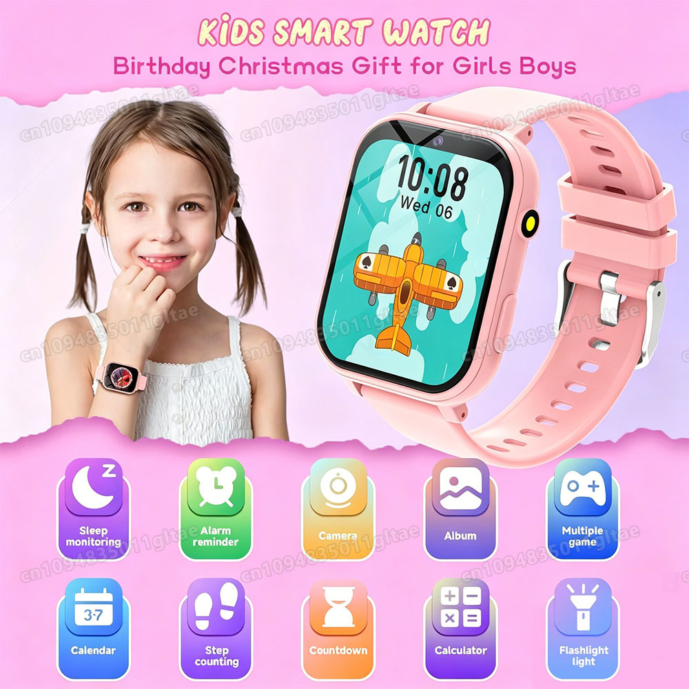 Smartwatch Watches Birthday Gift For Girls - Jam Tangan Pintar Baru Untuk Anak-Anak