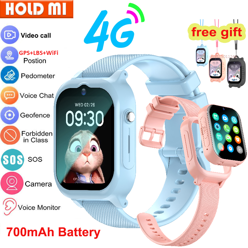 Smartwatch Watches For Girls - Jam Tangan Pintar Anak 4G GPS