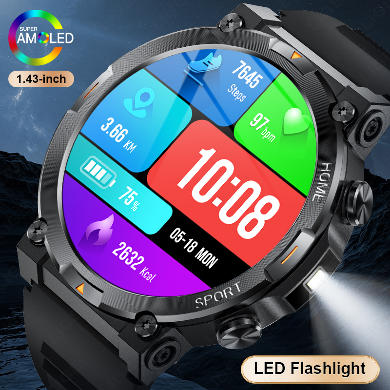 Smartwatch Latest Watches For Men - LIGE 2026 Jam Tangan Pintar Pria