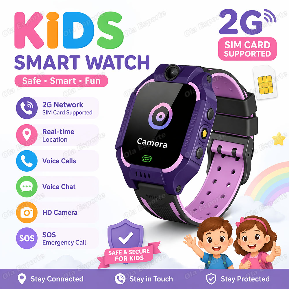 Smartwatch Watches For Kid Boy With Gps - Jam Tangan Pintar Anak dengan Kartu