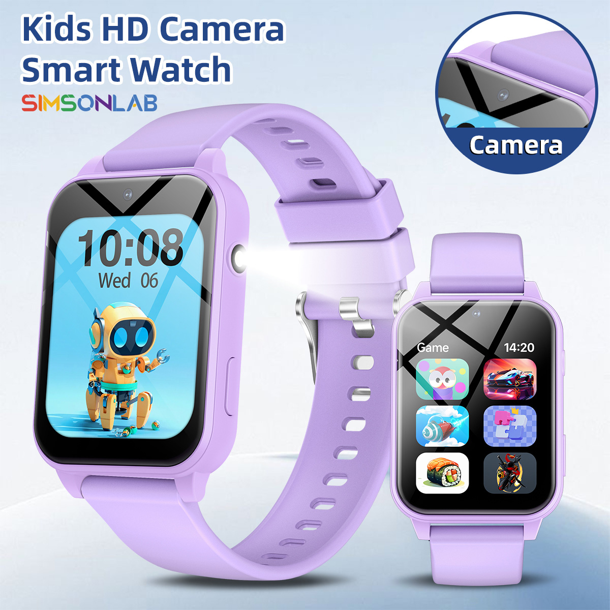 Smartwatch Watches For Kid Boy With Alarm - Jam Tangan Pintar Anak 2026 Multifungsi