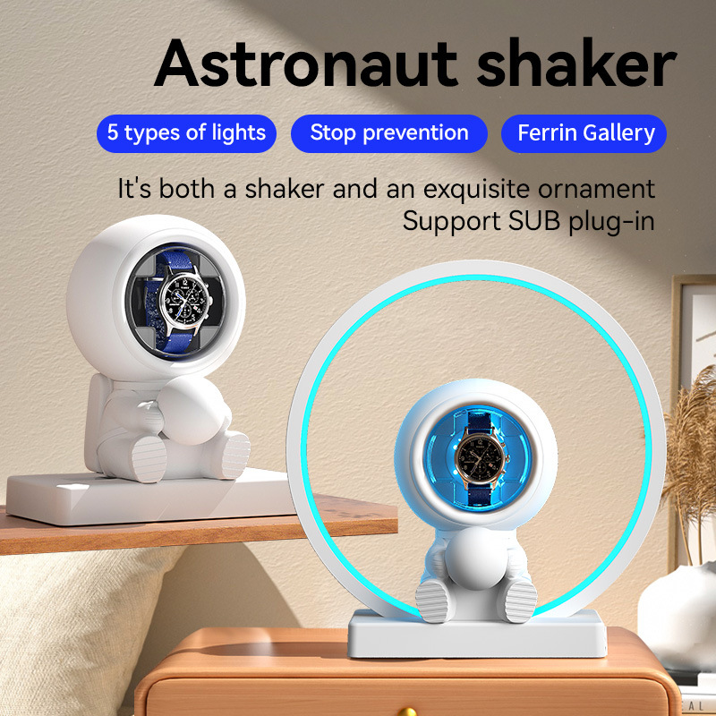 Watch Winder Single - Kotak Jam Tangan Otomatis Perangkat Penggulung