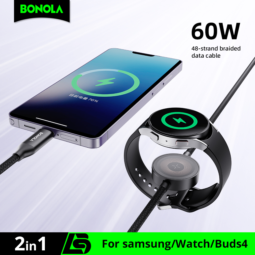 Watches Smartwatch Samsung - Bonola 2 in 1 Untuk Pengisi