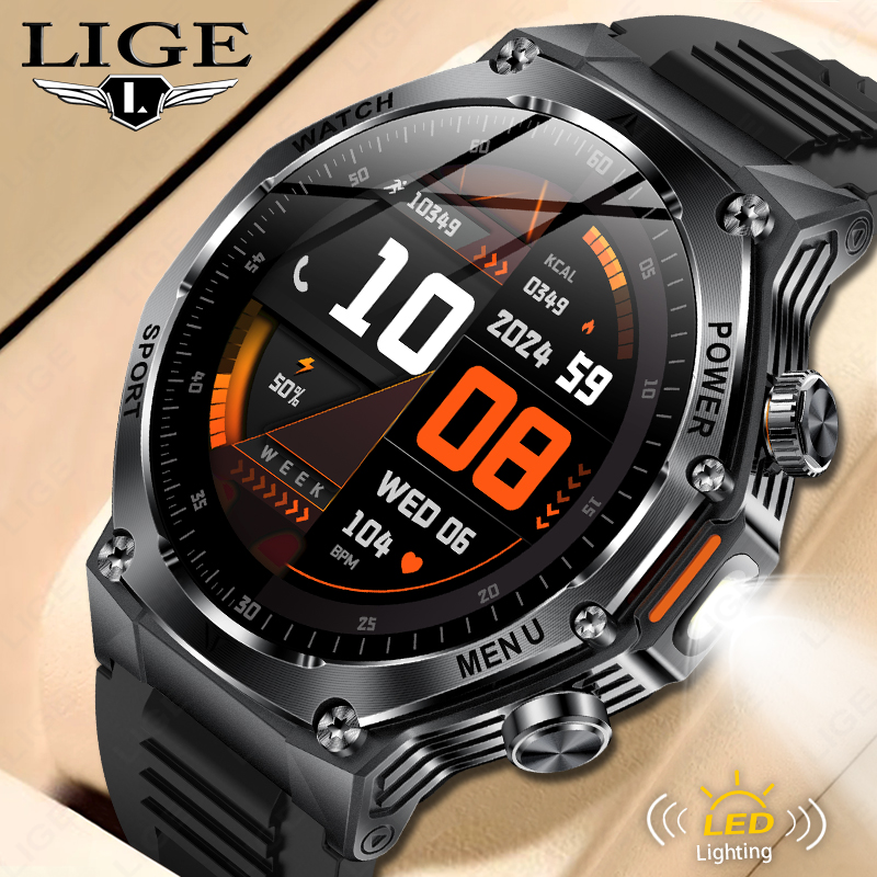 Smartwatch Latest Watches For Men - LIGE Jam Tangan Pintar Pria Baru