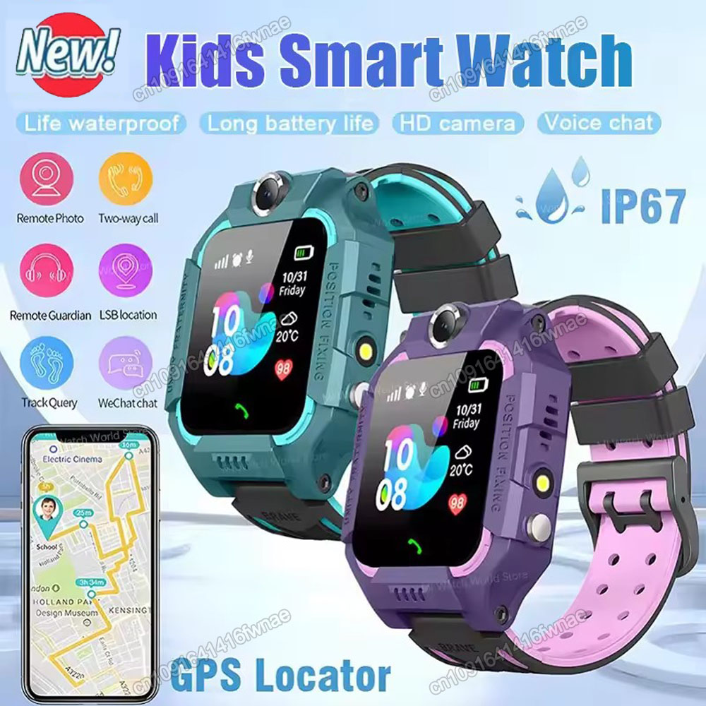 Smartwatch Watches For Kid Boy With Gps - Jam Tangan Pintar Anak 2G 2026