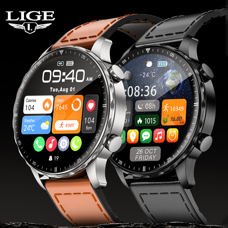 LIGE 2025 Jam Tangan Pintar Pr - Smartwatch Latest Watches For Men ulasan dan harga