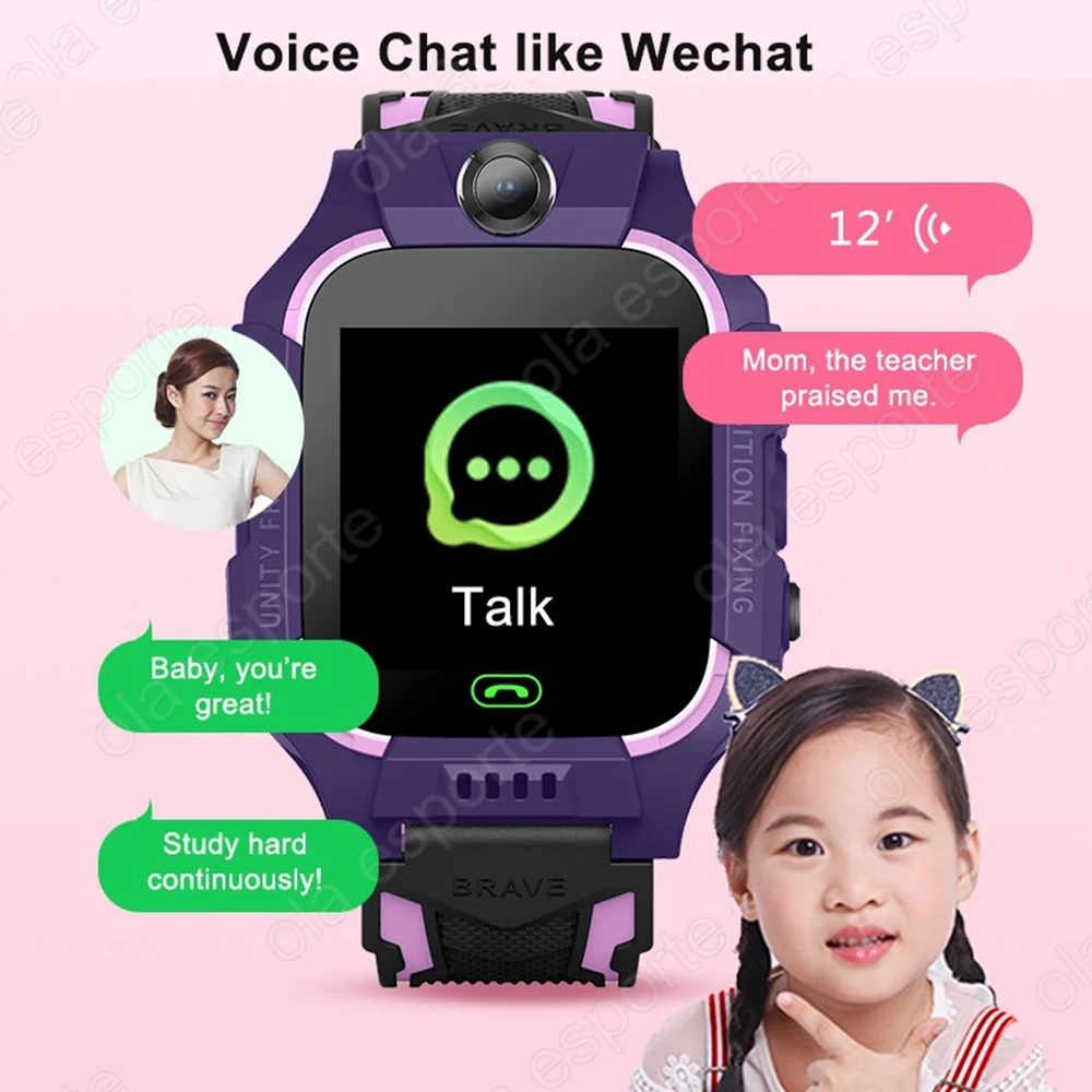 Jam Tangan Pintar Anak Kartu S - Smartwatch Watches Birthday Gift For Girls ulasan dan harga