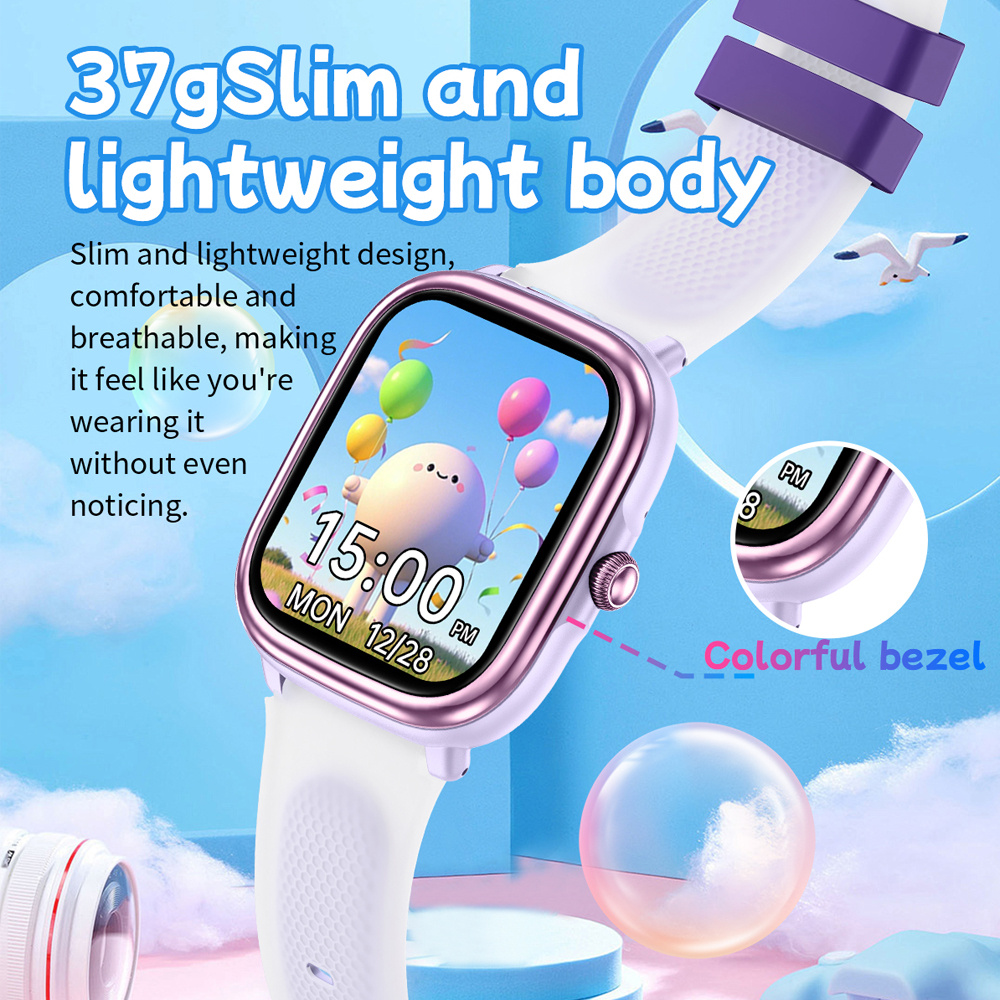 Jam Tangan Pintar Anak 2026 Ba - Smartwatch Watches Birthday Gift For Girls ulasan dan harga