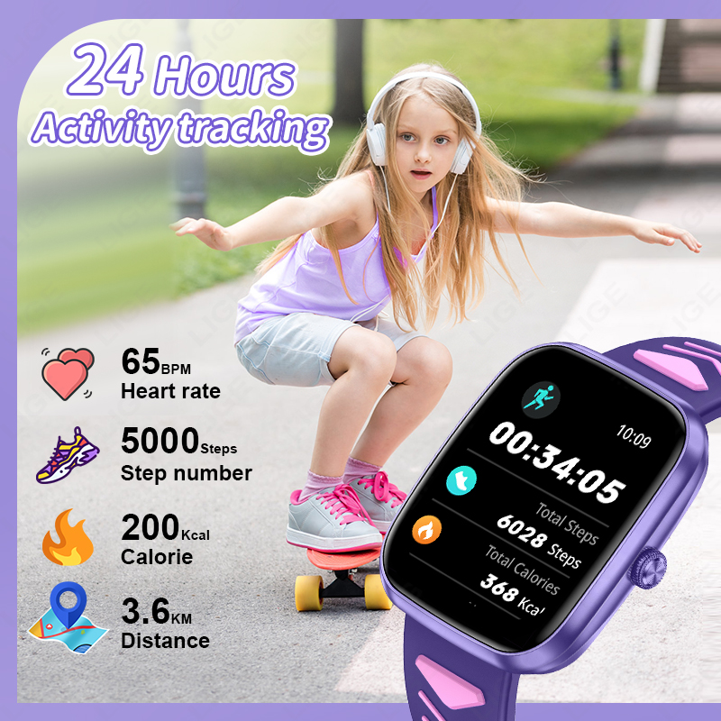 Jam Tangan Pintar Anak Baru 20 - Smartwatch Watches For Kid Boy With Alarm ulasan dan harga