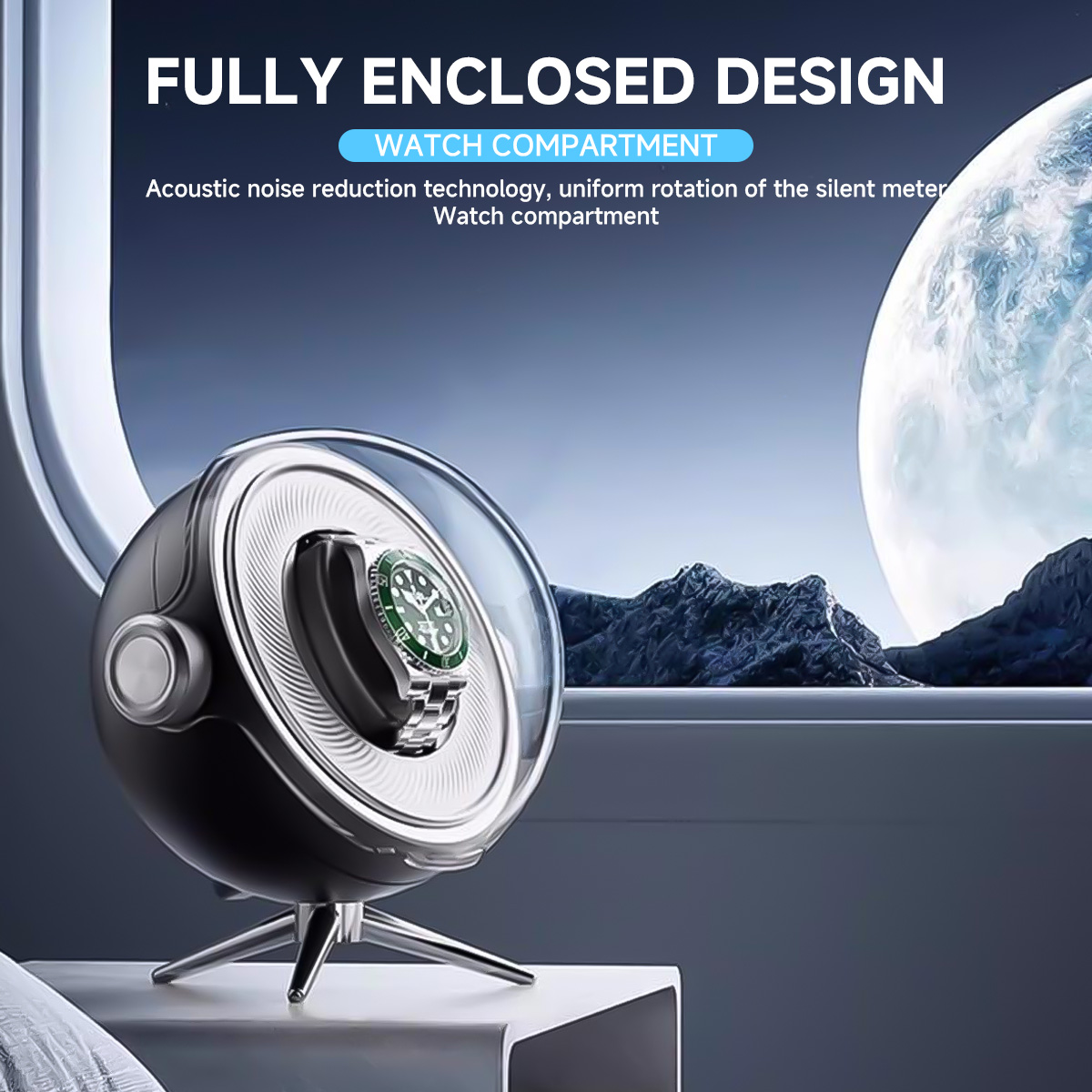 Kotak Penyimpanan Jam Tangan O - Watch Winder Single ulasan dan harga