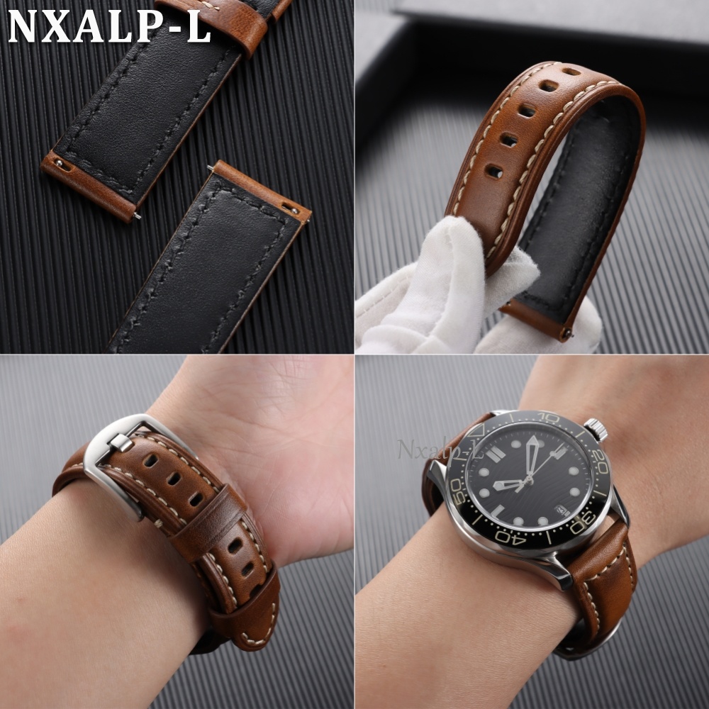 Tali Kulit Sapi Lilin Minyak 1 - Omega Watches Smartwatch ulasan dan harga