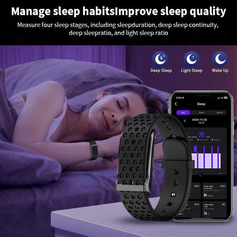 LIGE jam tangan pintar kesehat - Smartwatch Latest Watches For Men ulasan dan harga