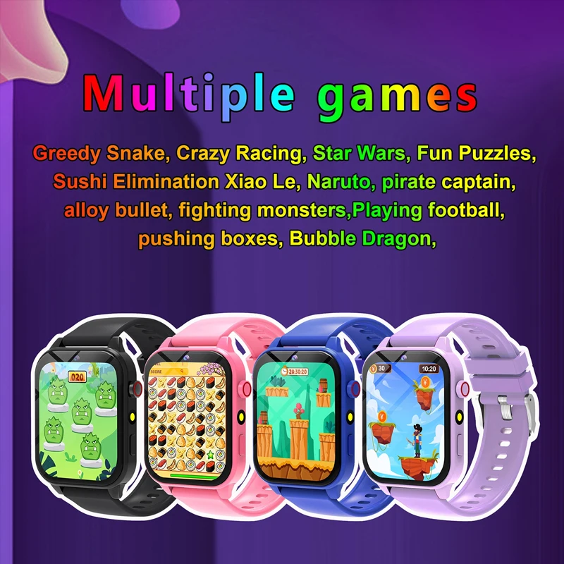 Jam Tangan Pintar Permainan An - Smartwatch Watches For Kid Boy With Alarm ulasan dan harga