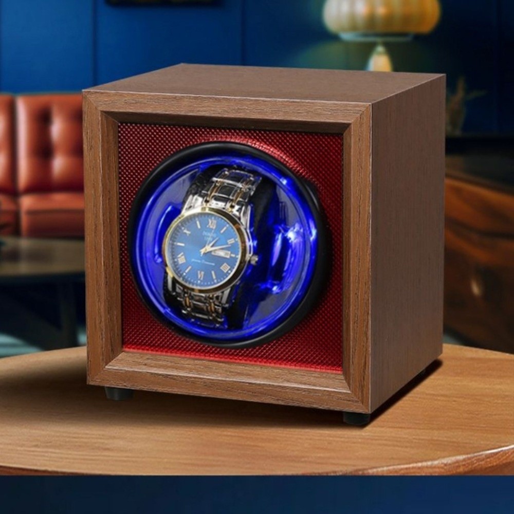 Kotak Pemutar Jam Otomatis den - Watch Winder Single ulasan dan harga