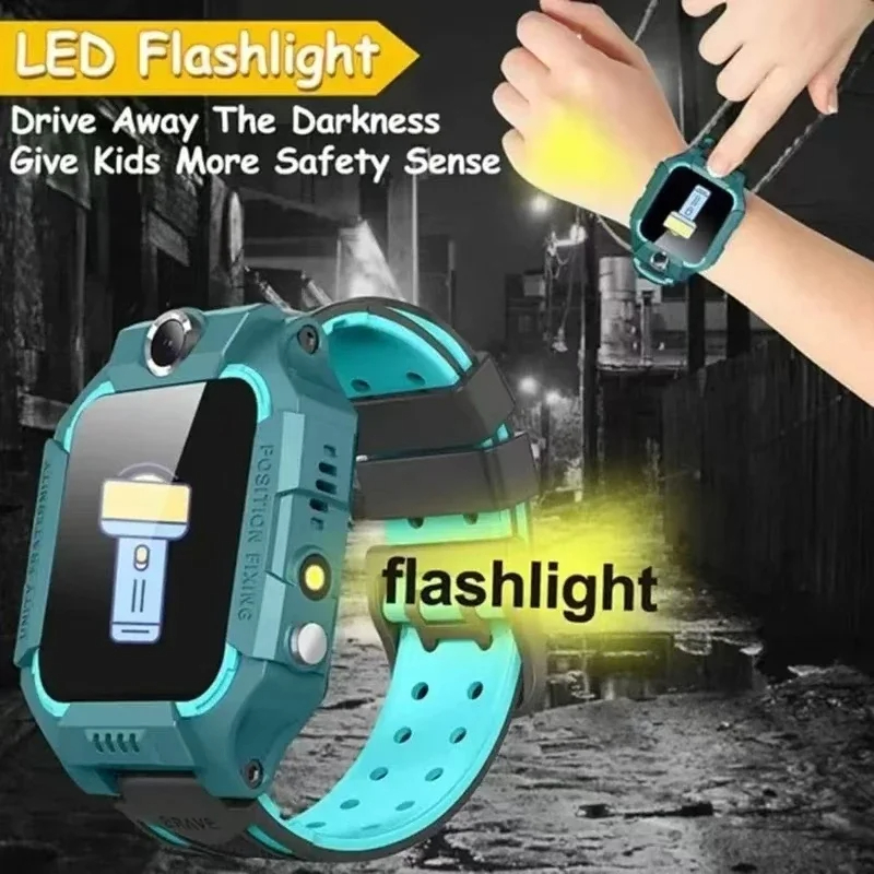 Jam Tangan Pintar Anak Lenovo  - Smartwatch Watches For Kid Boy With Gps ulasan dan harga