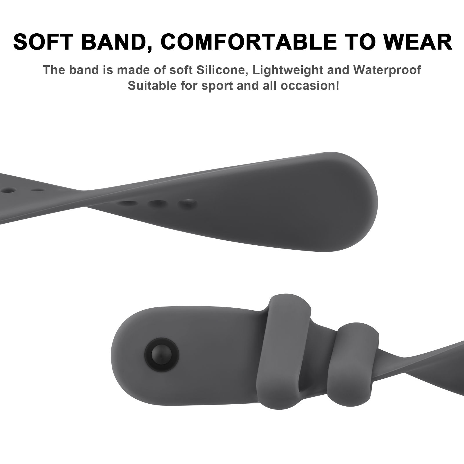 Tali Silikon untuk Xiaomi Mi S - Tag Watches Smartwatch ulasan dan harga