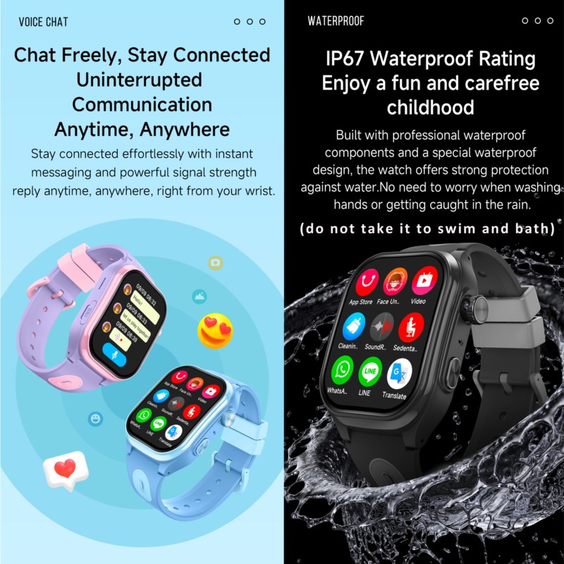 Jam Tangan Pintar Anak 4G GPS  - Smartwatch Watches For Kid Boy With Gps ulasan dan harga