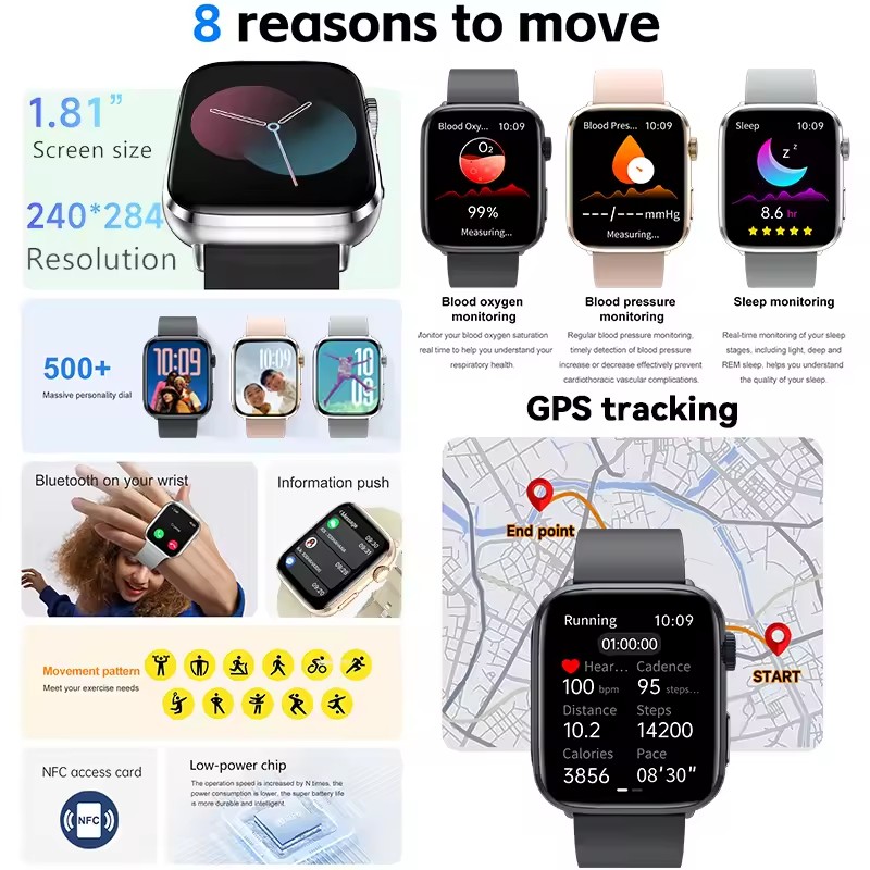 Jam Tangan Pintar Menjawab Pan - Smartwatch Watches For Women Brands ulasan dan harga