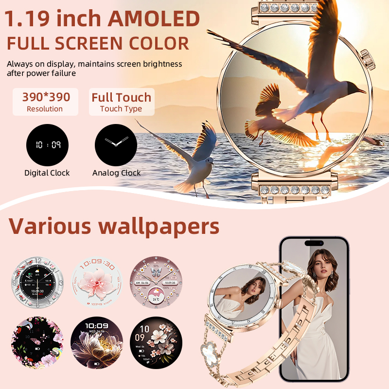 LIGE Jam Tangan Pintar Wanita  - Smartwatch Latest Watches For Men ulasan dan harga