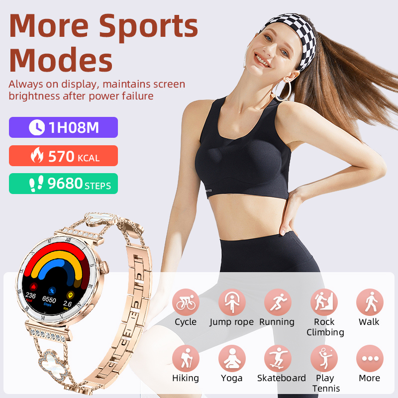 LIGE Jam Tangan Pintar Wanita  - Smartwatch Latest Watches For Men ulasan dan harga