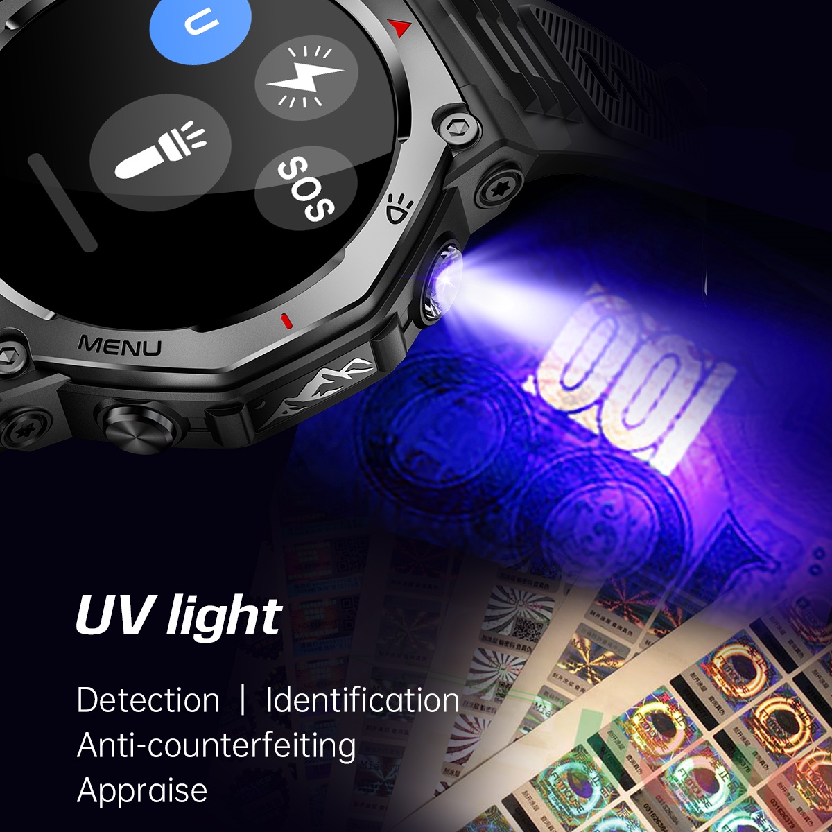 Jam Tangan Pintar Olahraga Pro - Watch Vs Amazfit ulasan dan harga