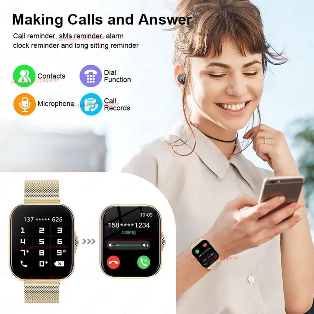Jam Tangan Pintar Desain Fashi - Smartwatch Latest Watches For Men ulasan dan harga