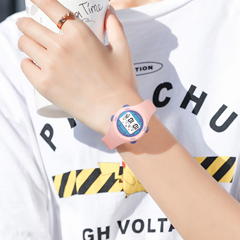Jam tangan anak elektronik, ja - Smartwatch Watches For Kid Boy With Alarm ulasan dan harga