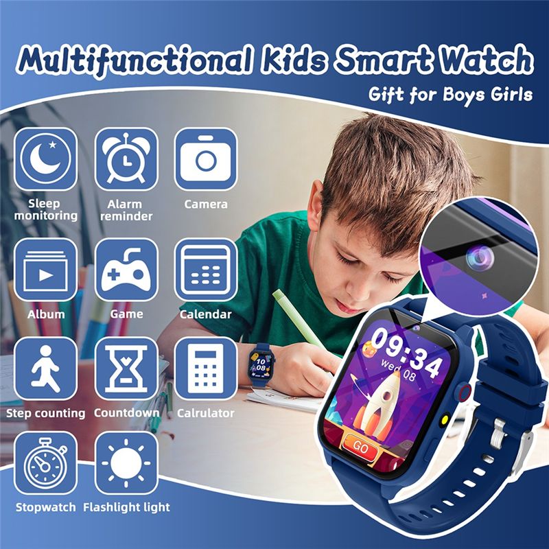 BNVN-Jam Tangan Pintar Anak-an - Smartwatch Watches Birthday Gift For Girls ulasan dan harga