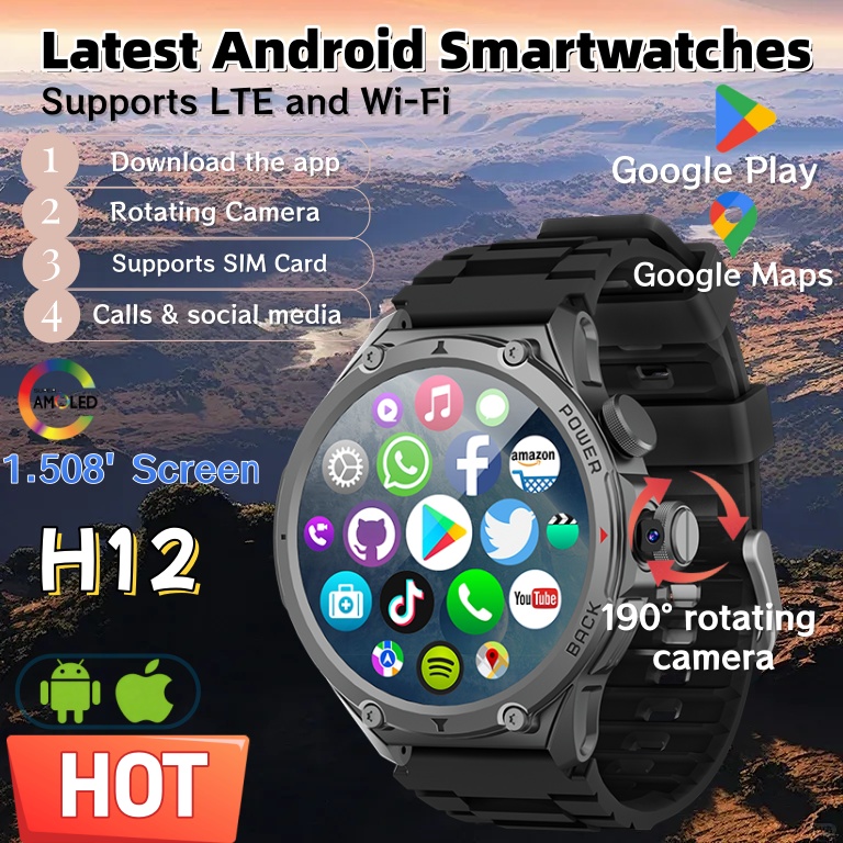 Jam Tangan Pintar Model Terbar - Smartwatch Latest Watches For Men ulasan dan harga