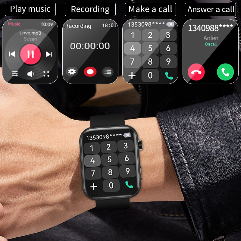 LIGE Dengan Kamera Dapat Menga - Smartwatch Latest Watches For Men ulasan dan harga