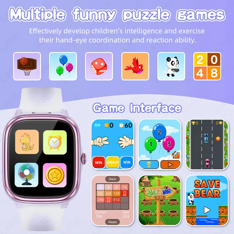 Jam Tangan Pintar LIGE untuk A - Smartwatch Watches Birthday Gift For Girls ulasan dan harga
