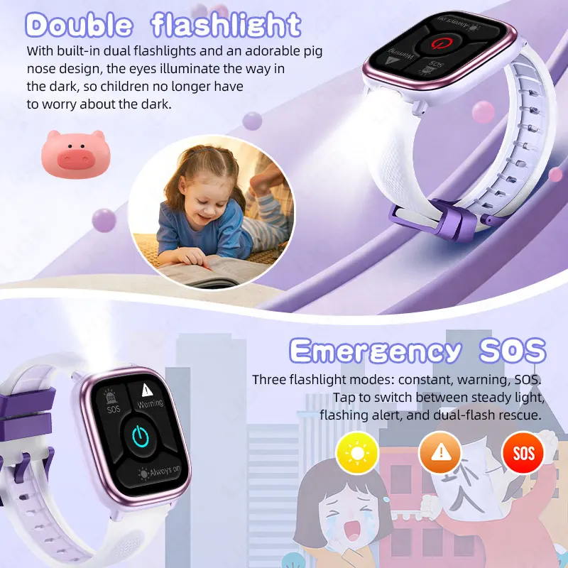 Jam Tangan Pintar LIGE untuk A - Smartwatch Watches Birthday Gift For Girls ulasan dan harga