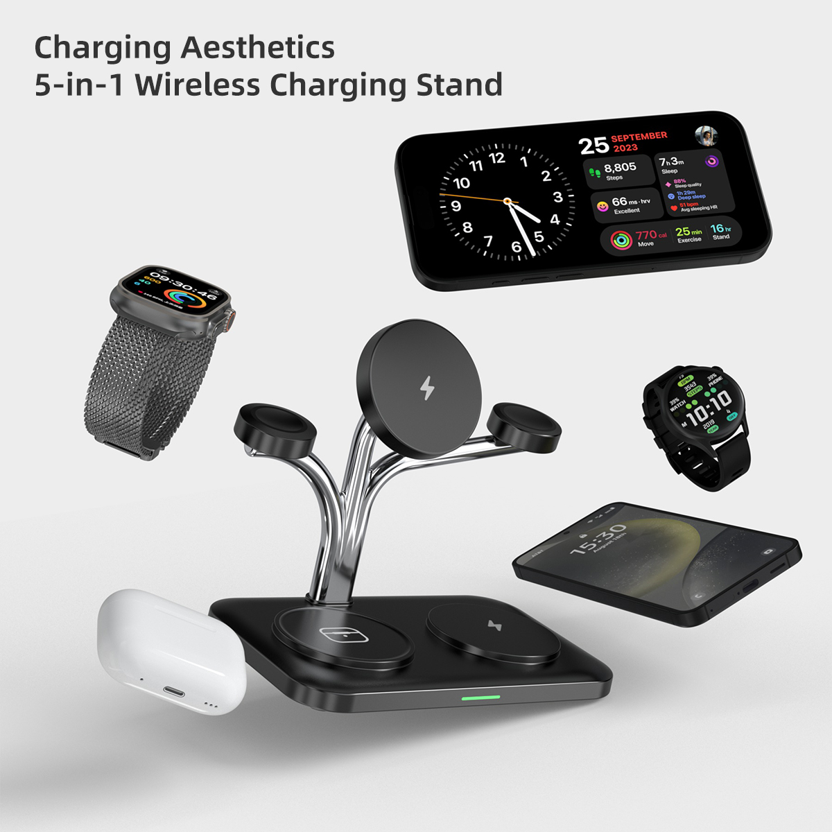 Pengisi Daya Nirkabel Magnetik - Watches Smartwatch Samsung ulasan dan harga
