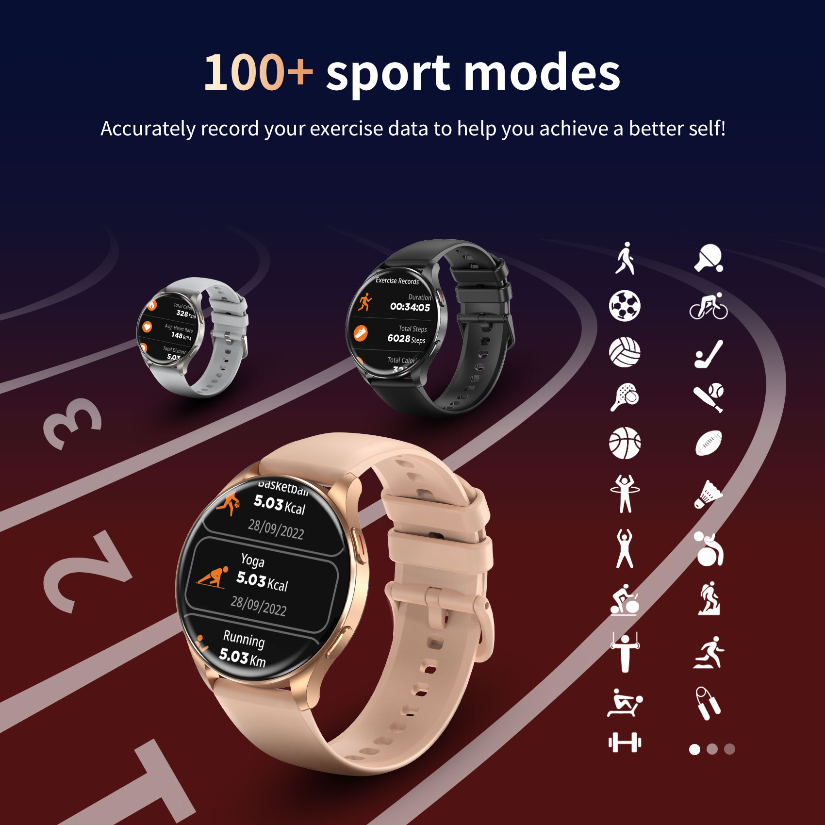 Jam Tangan Pintar Blackview X2 - Smartwatch Latest Watches For Men ulasan dan harga
