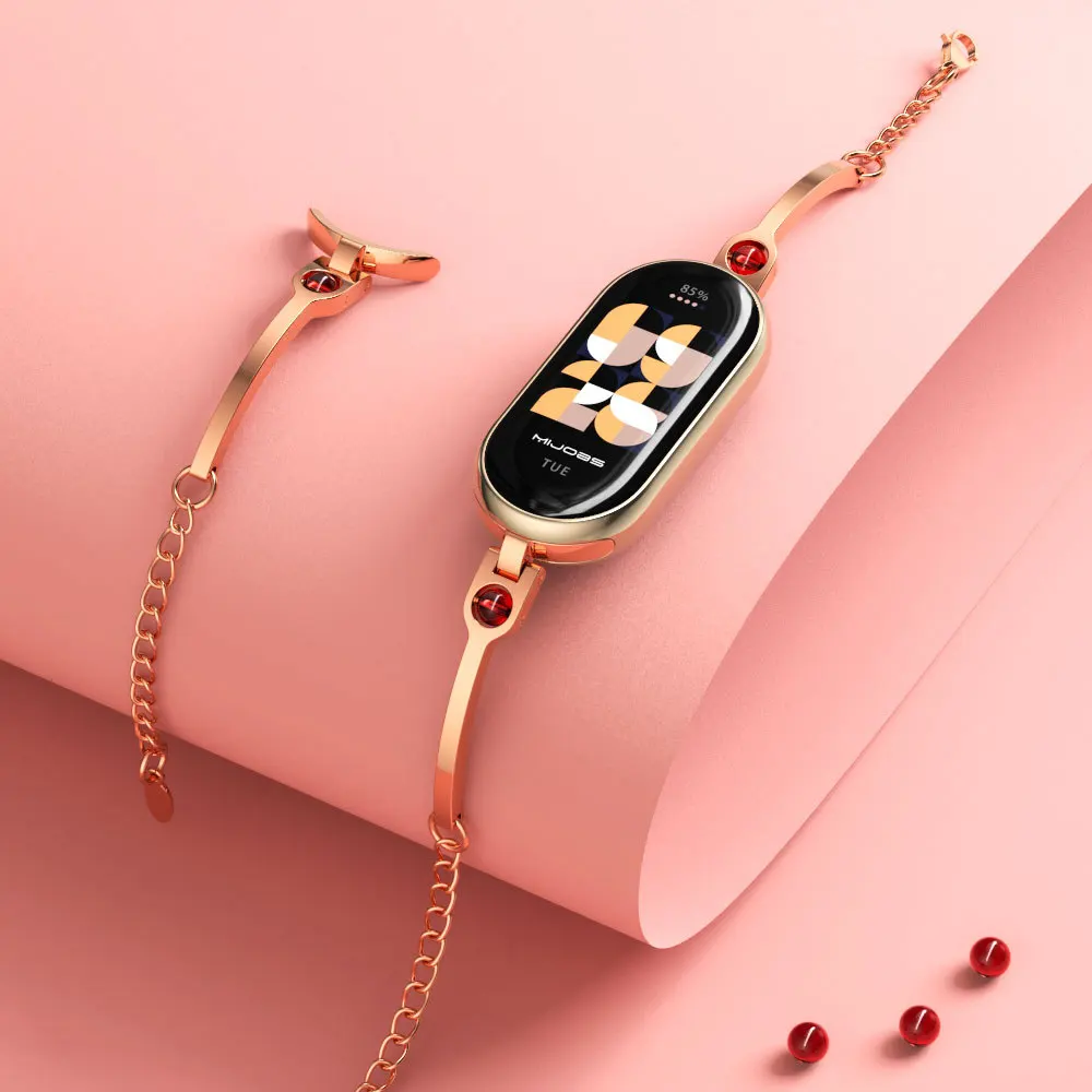 Tali pengganti baja tahan kara - Smartwatch Watches For Girls ulasan dan harga