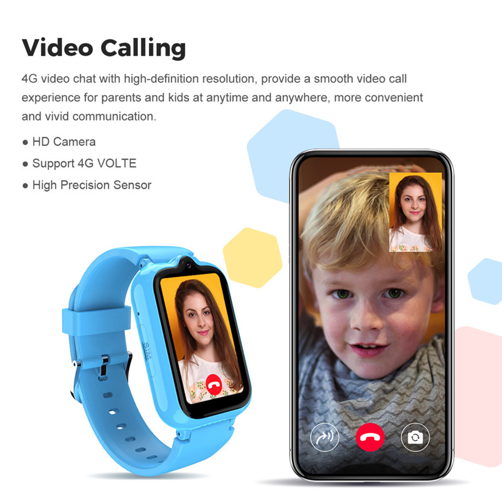 Jam tangan pintar anak 4G 696, - Smartwatch Watches For Kid Boy With Gps ulasan dan harga