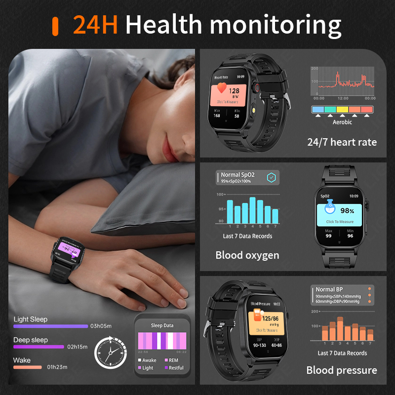 LIGE Jam Tangan Pintar untuk P - Smartwatch Latest Watches For Men ulasan dan harga