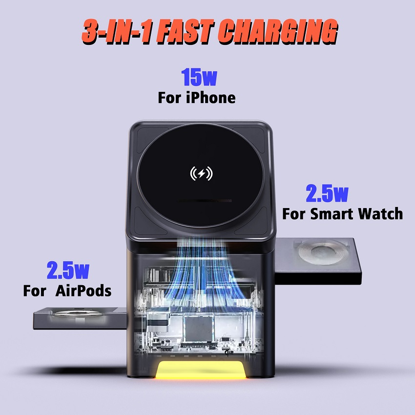 Pengisi Daya Nirkabel Magnetik - Watches Smartwatch Samsung ulasan dan harga